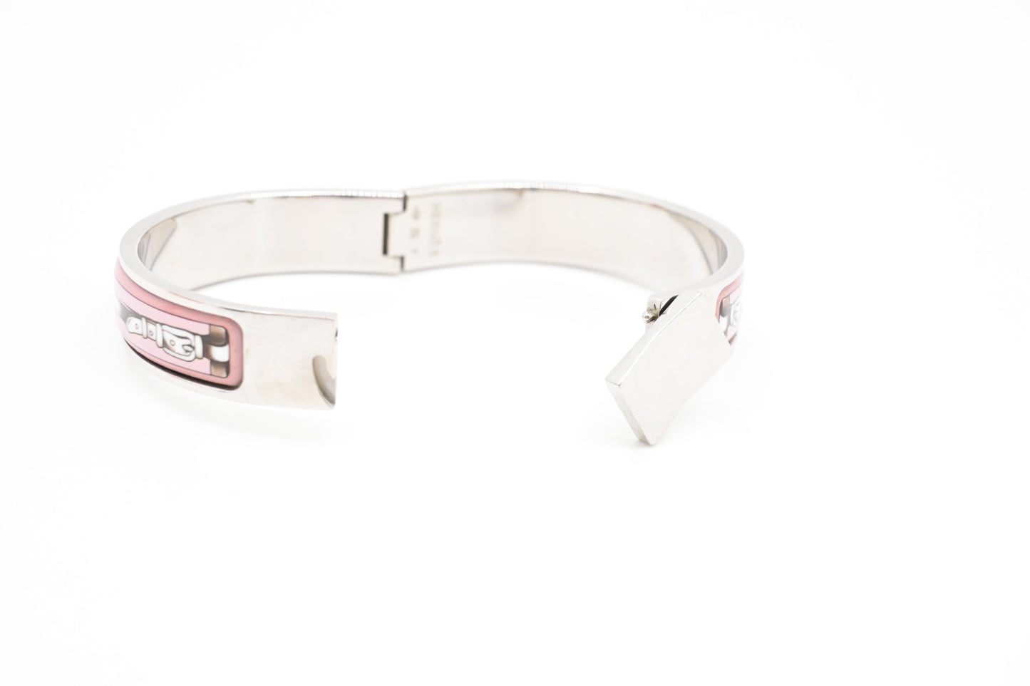 Hermes Clic Clac Bracelet in Pink