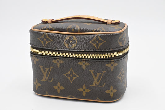 Louis Vuitton Nano Nice in Monogram Canvas