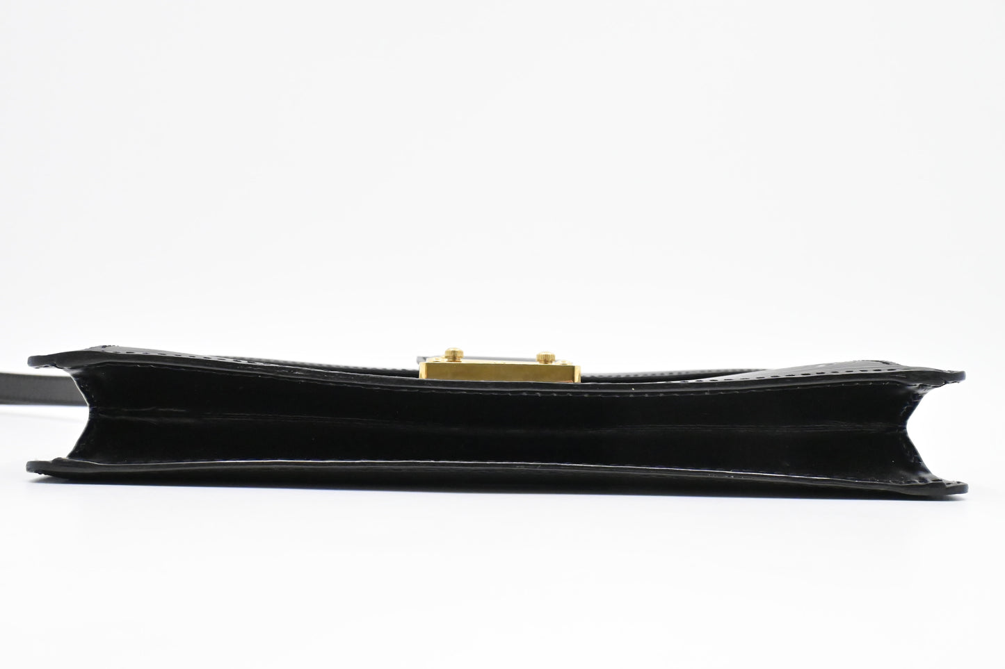 Louis Vuitton Sellier Dragonne in Black Epi Leather