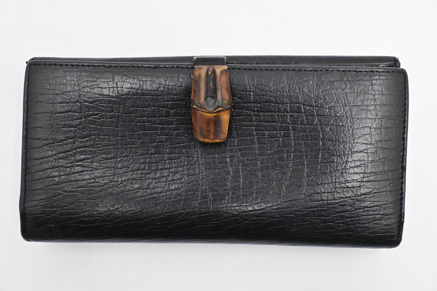 Gucci Long Wallet in Black Leather