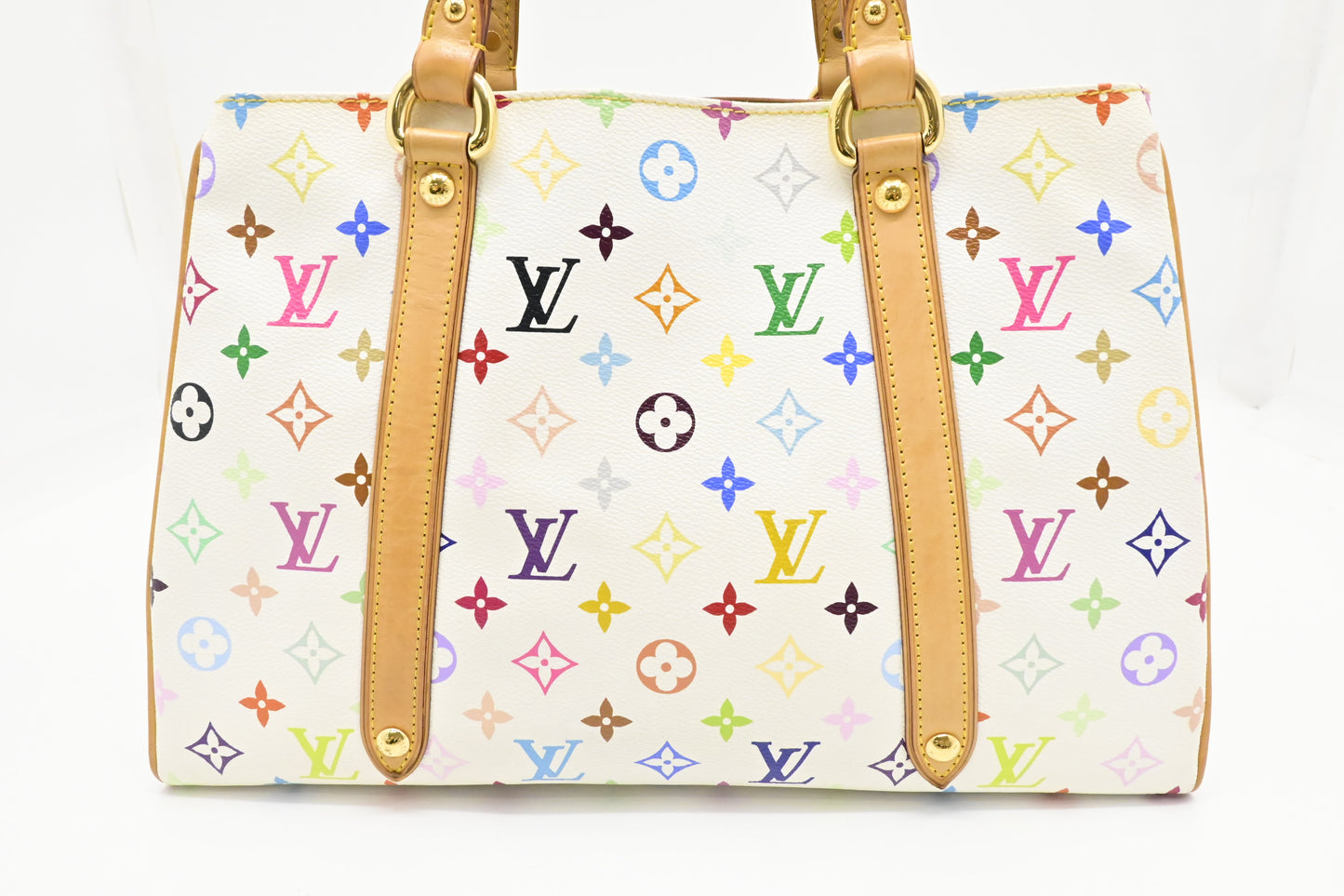 Louis Vuitton Aurelia in White Multicolor Canvas