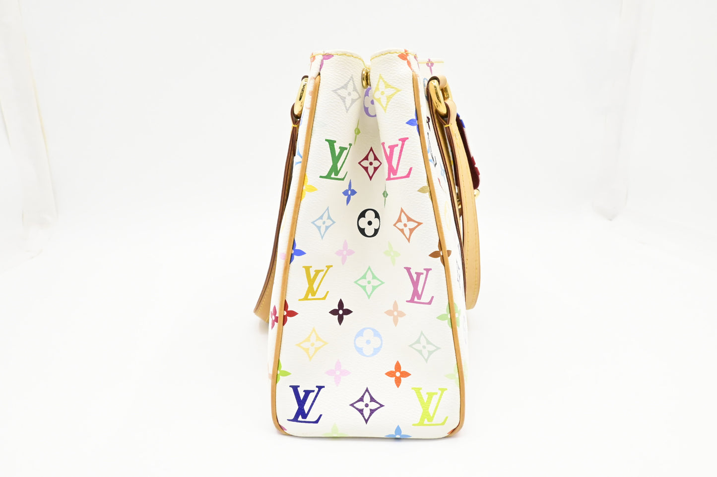 Louis Vuitton Aurelia in White Multicolor Canvas