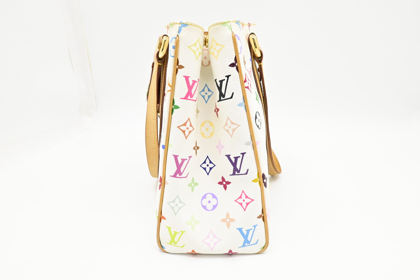 Louis Vuitton Aurelia in White Multicolor Canvas