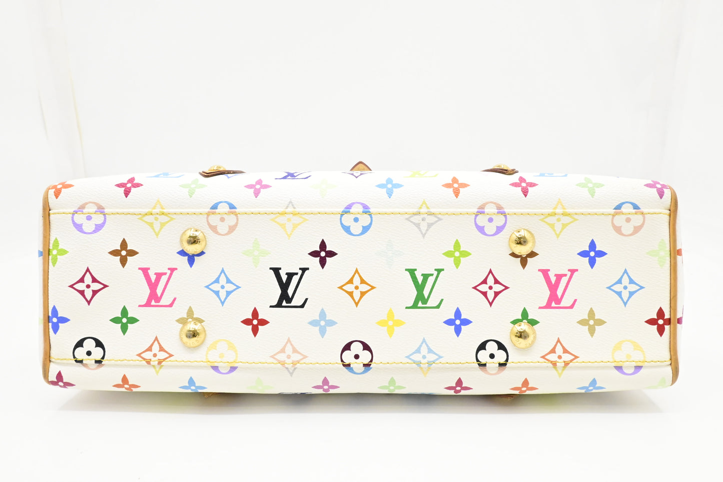 Louis Vuitton Aurelia in White Multicolor Canvas