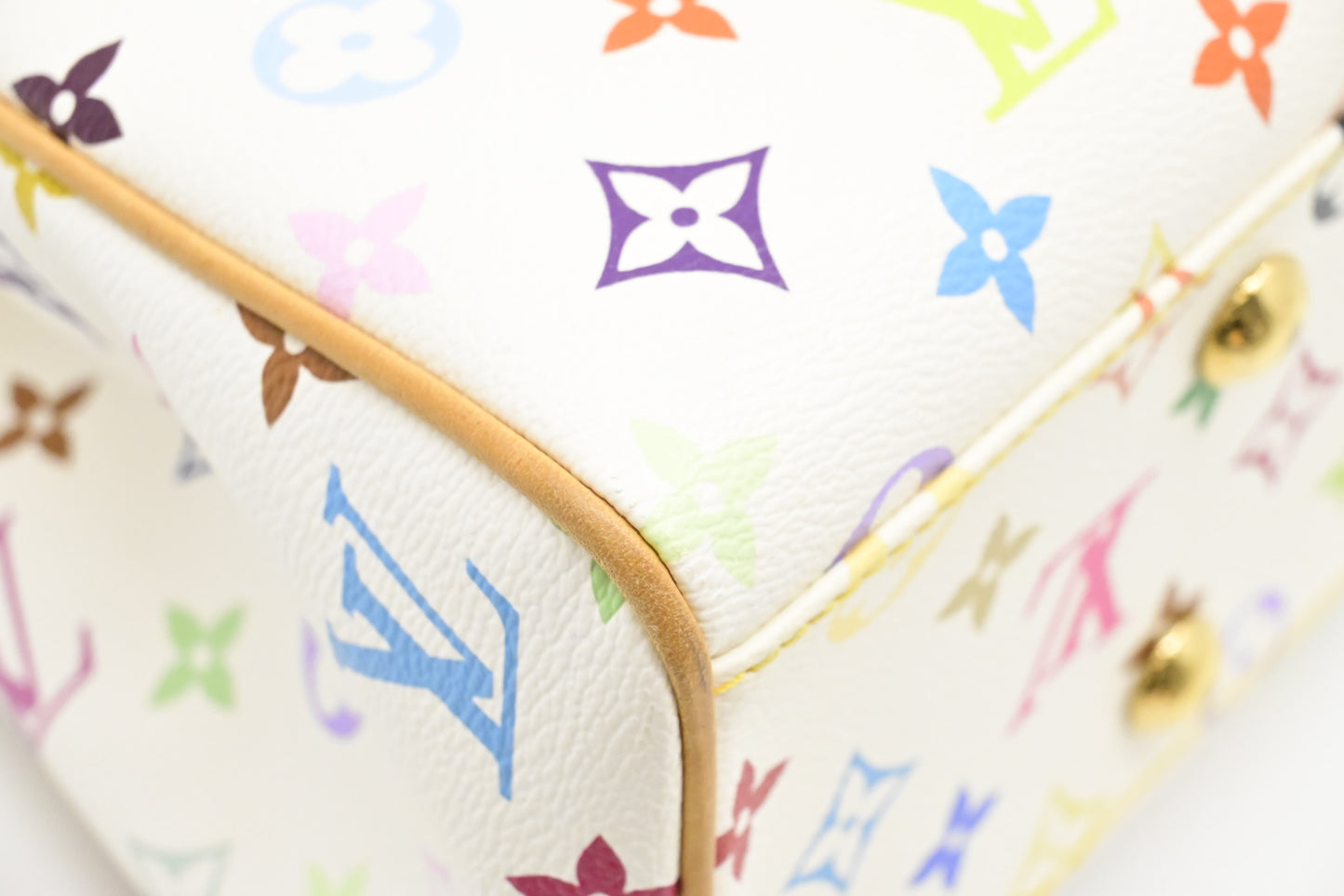 Louis Vuitton Aurelia in White Multicolor Canvas