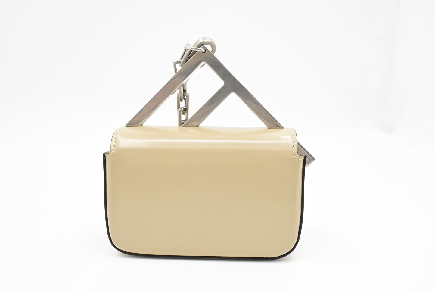 Fendi Mini First Sight in Beige Leather