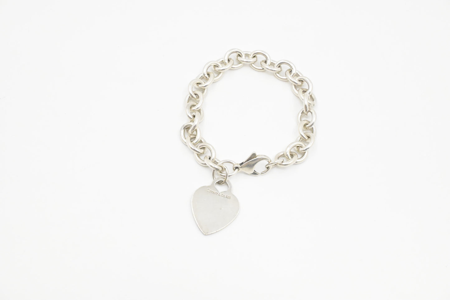 Tiffany & Co. Heart Tag Bracelet in Sterling Silver