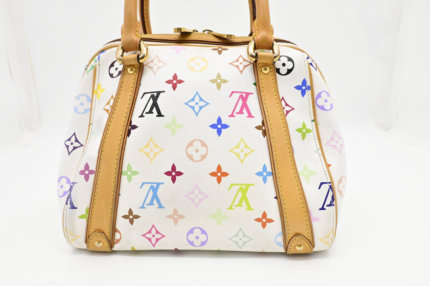 Louis Vuitton Priscilla in White Multicolor Canvas