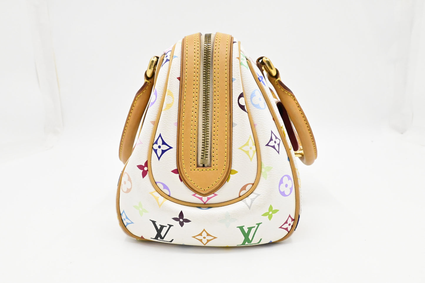 Louis Vuitton Priscilla in White Multicolor Canvas