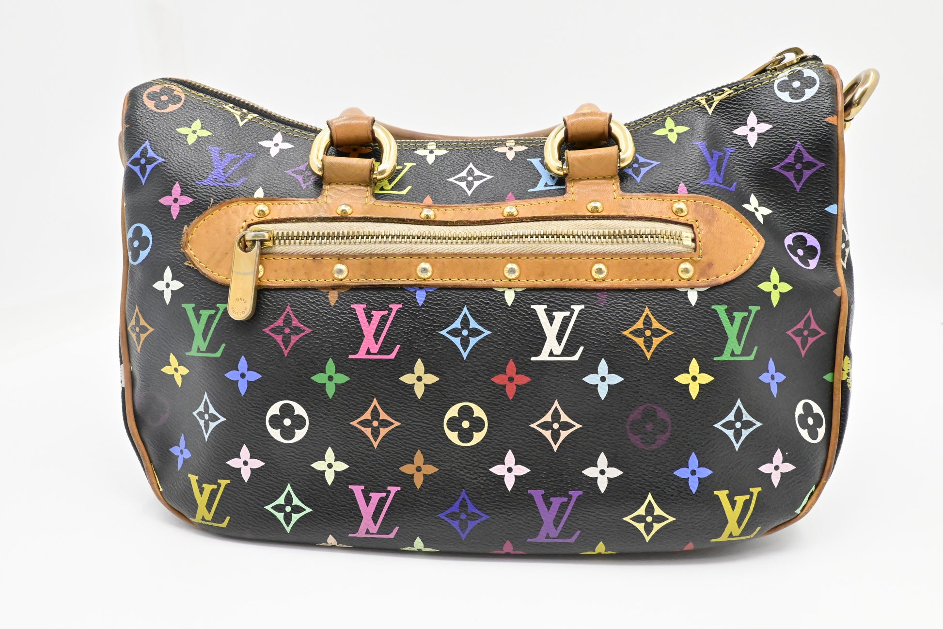 Louis Vuitton Rita in Black Multicolor Monogram Canvas