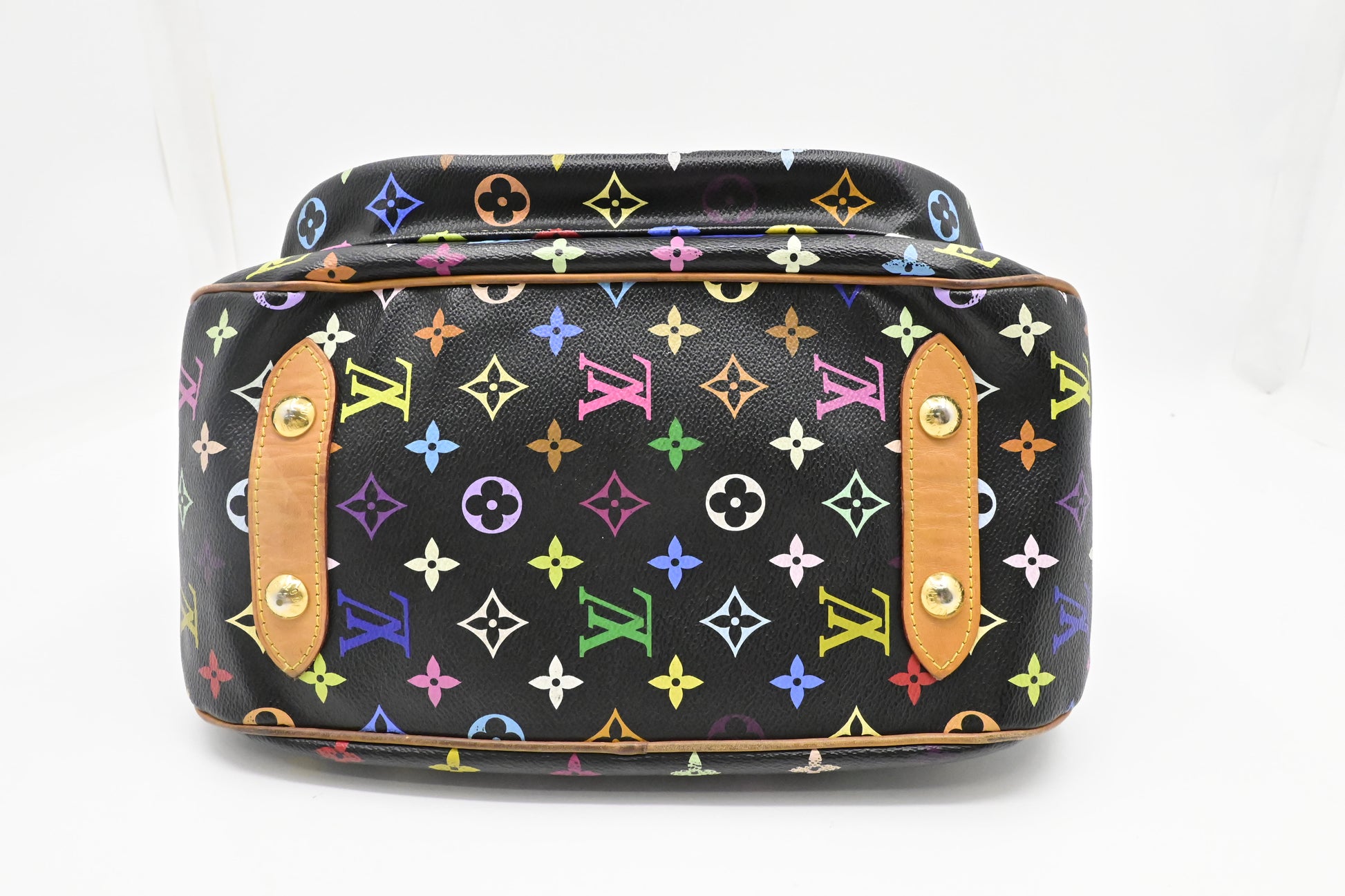 Louis Vuitton Rita in Black Multicolor Monogram Canvas