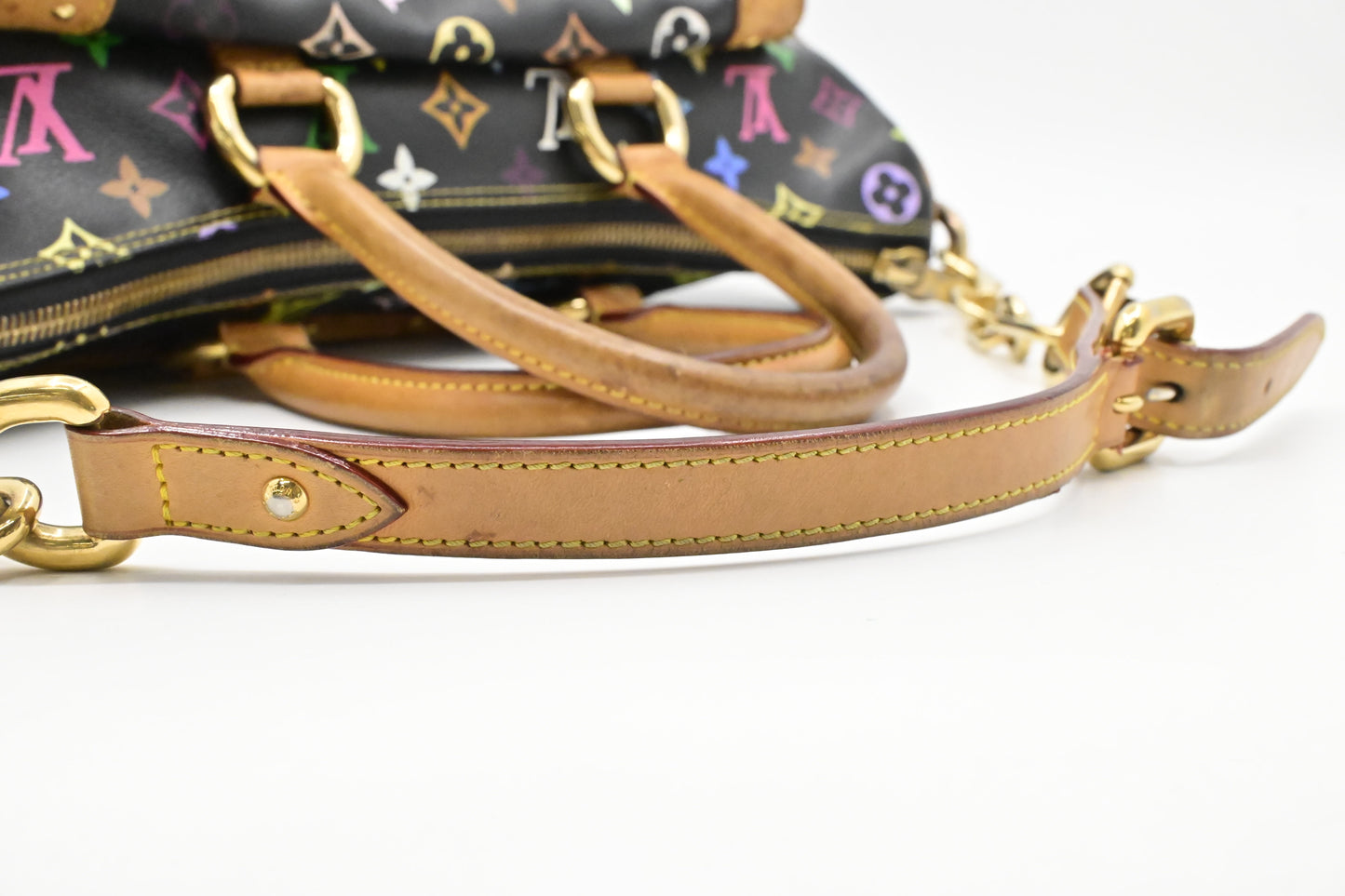 Louis Vuitton Rita in Black Multicolor Monogram Canvas