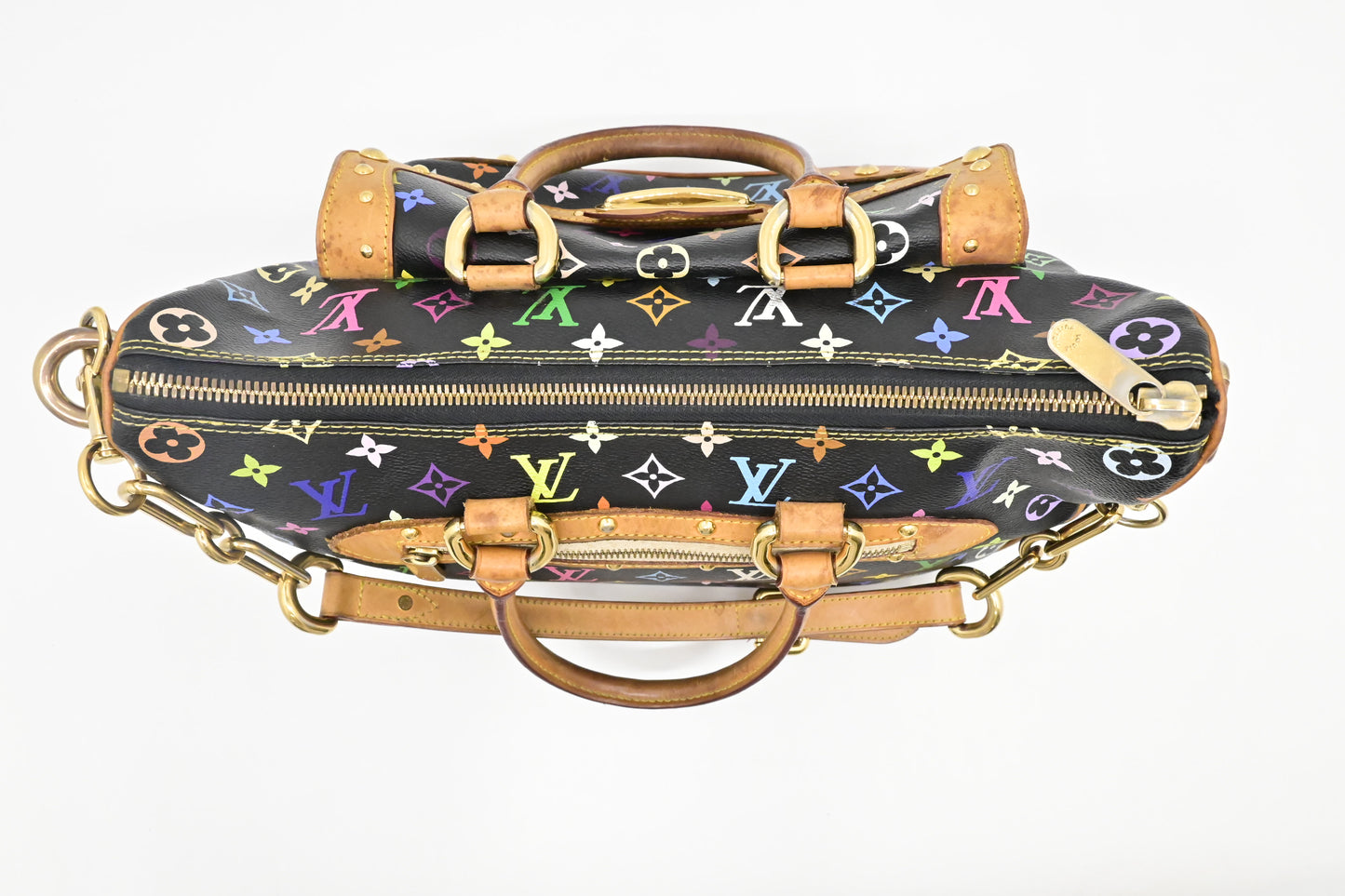 Louis Vuitton Rita in Black Multicolor Monogram Canvas