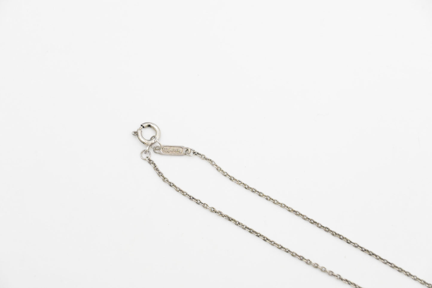 Tiffany & Co. Teddy Bear Necklace in Sterling Silver