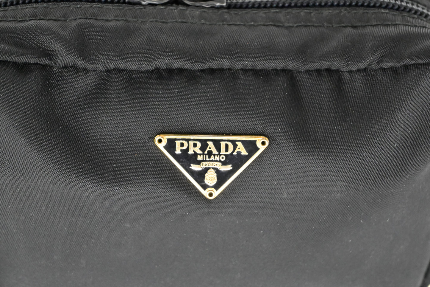 Prada Pouch in Black Nylon