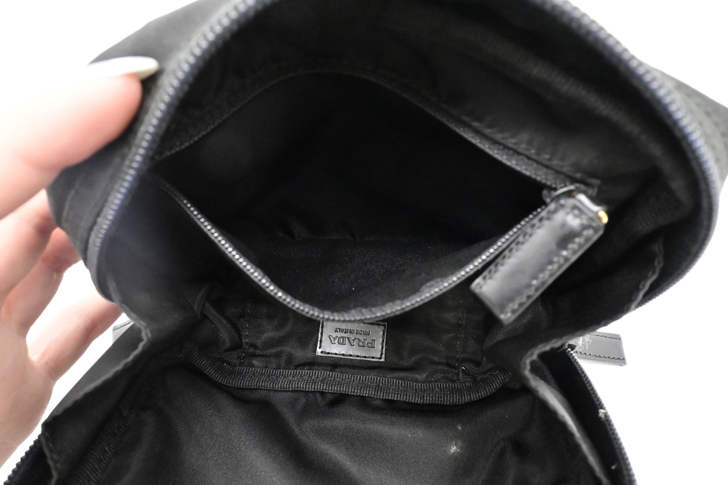 Prada Pouch in Black Nylon