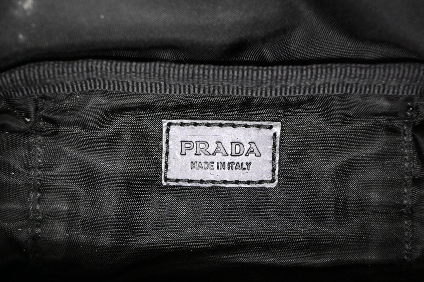 Prada Pouch in Black Nylon