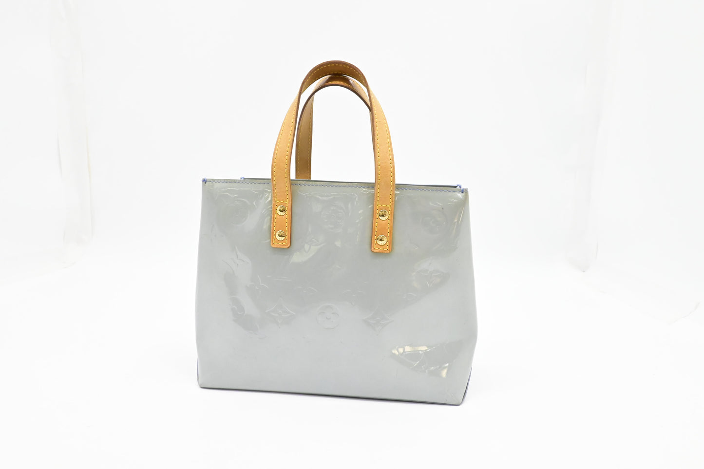 Louis Vuitton Reade PM in Light Blue Vernis Leather