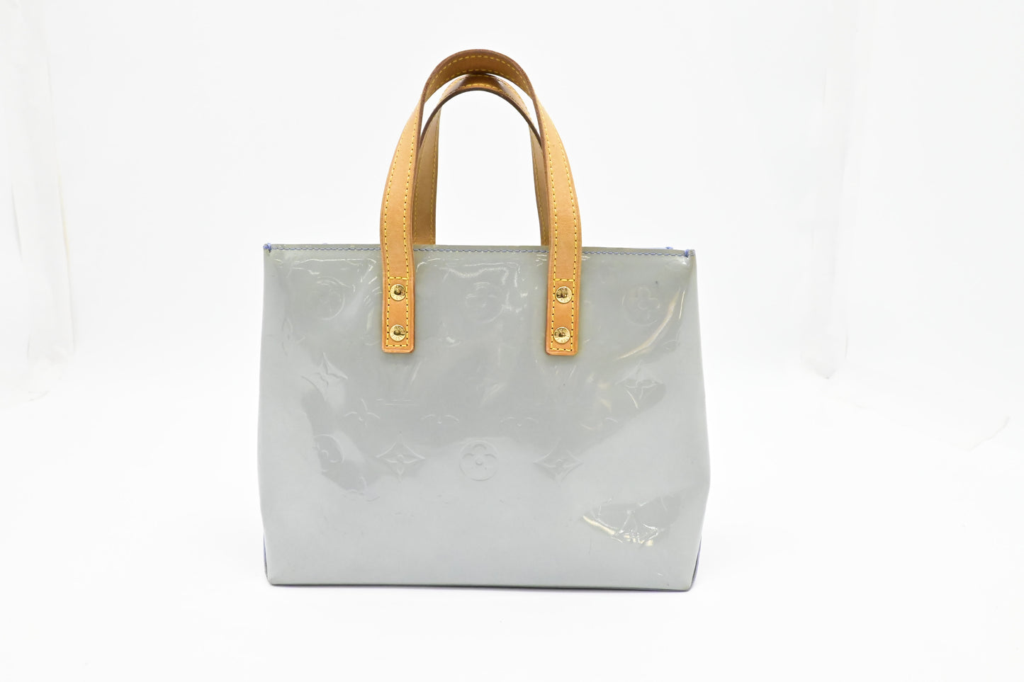 Louis Vuitton Reade PM in Light Blue Vernis Leather