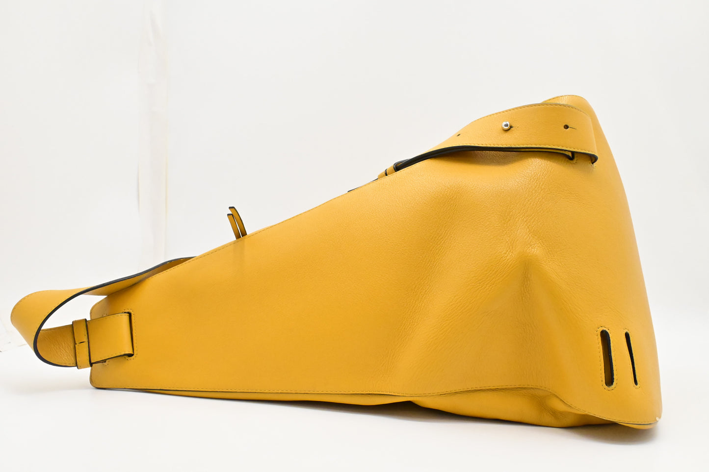 Loewe Anton Sling Bag in Yellow Leather