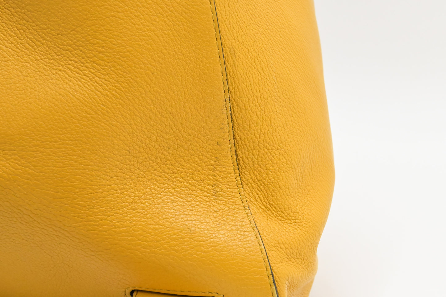 Loewe Anton Sling Bag in Yellow Leather