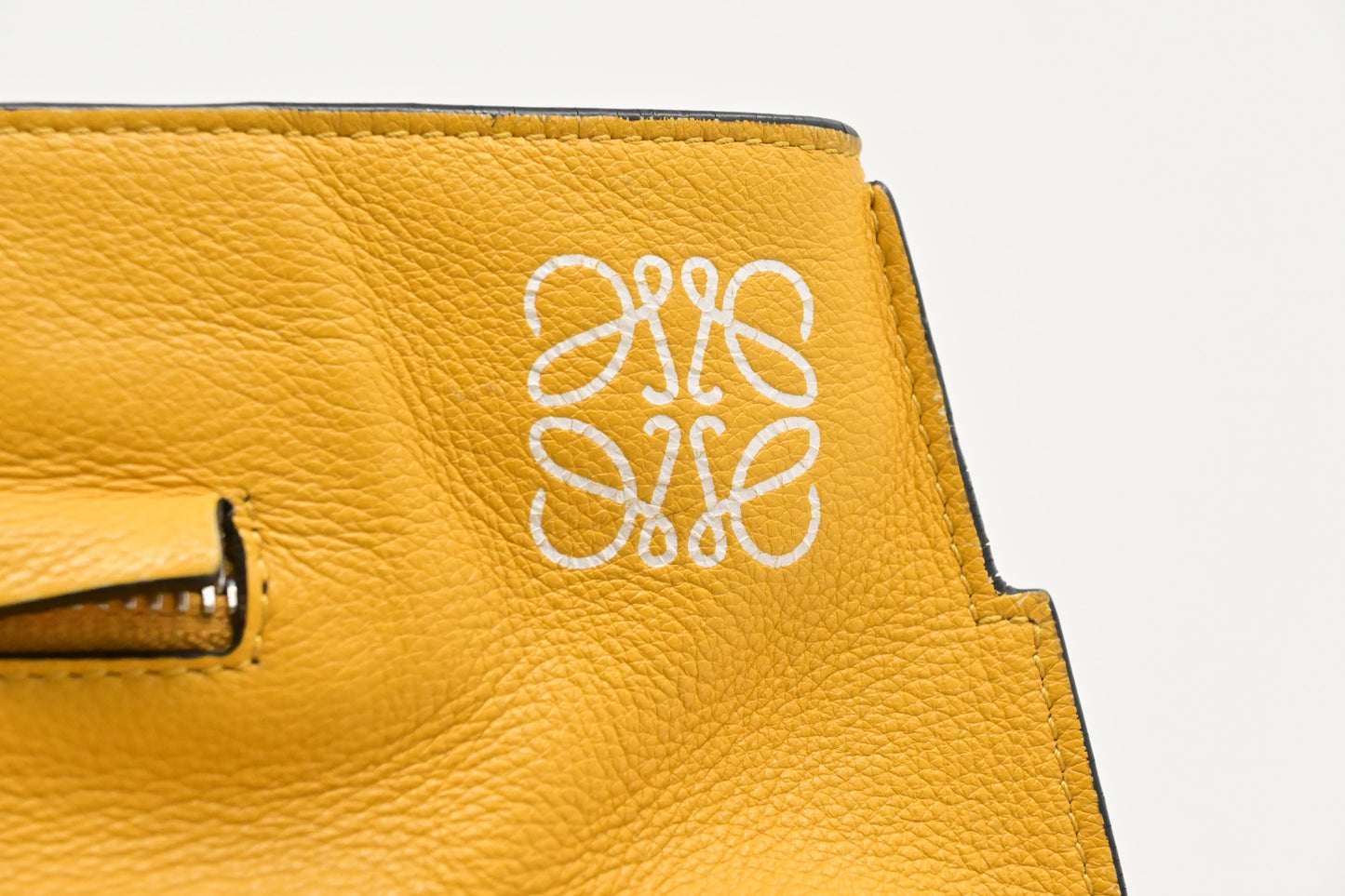 Loewe Anton Sling Bag in Yellow Leather