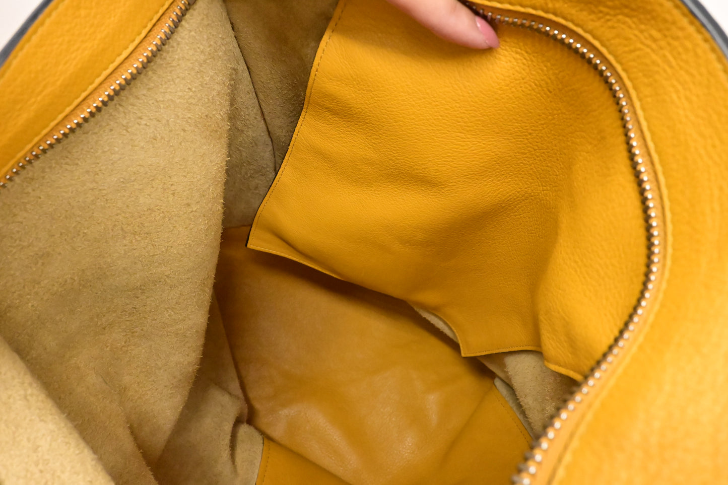 Loewe Anton Sling Bag in Yellow Leather