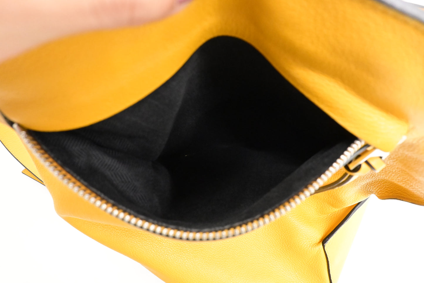 Loewe Anton Sling Bag in Yellow Leather