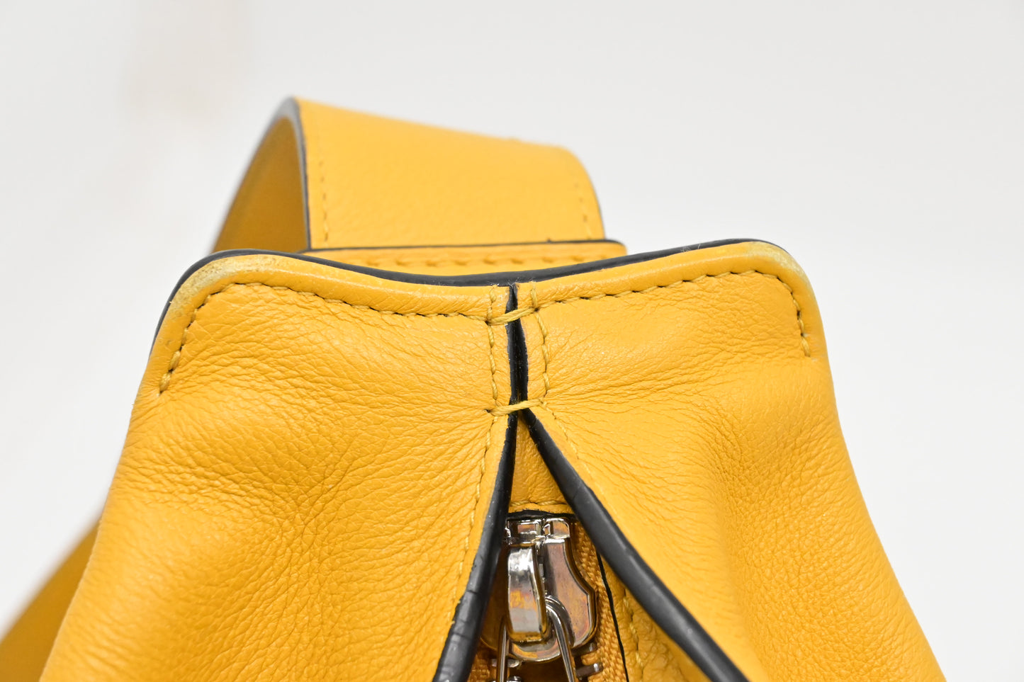 Loewe Anton Sling Bag in Yellow Leather