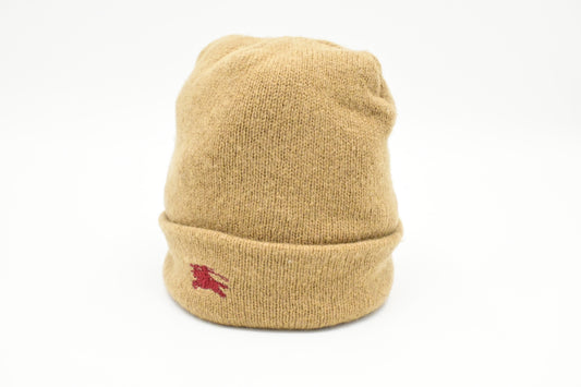 Burberry Beanie in Beige Lambswool