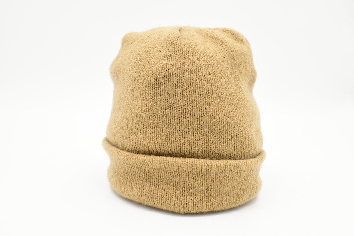 Burberry Beanie in Beige Lambswool