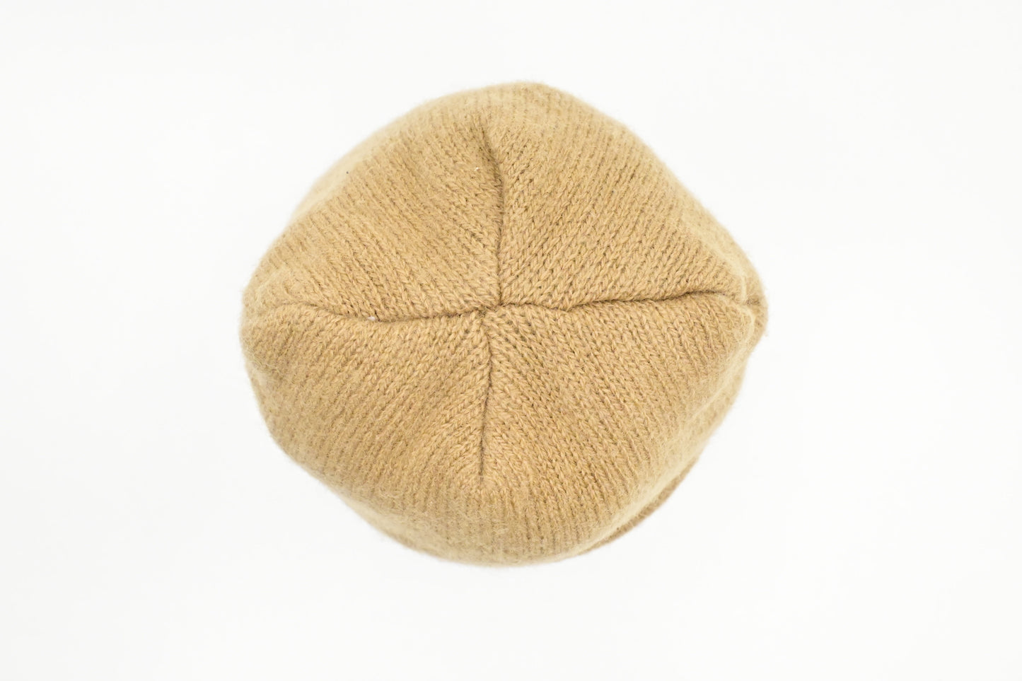 Burberry Beanie in Beige Lambswool