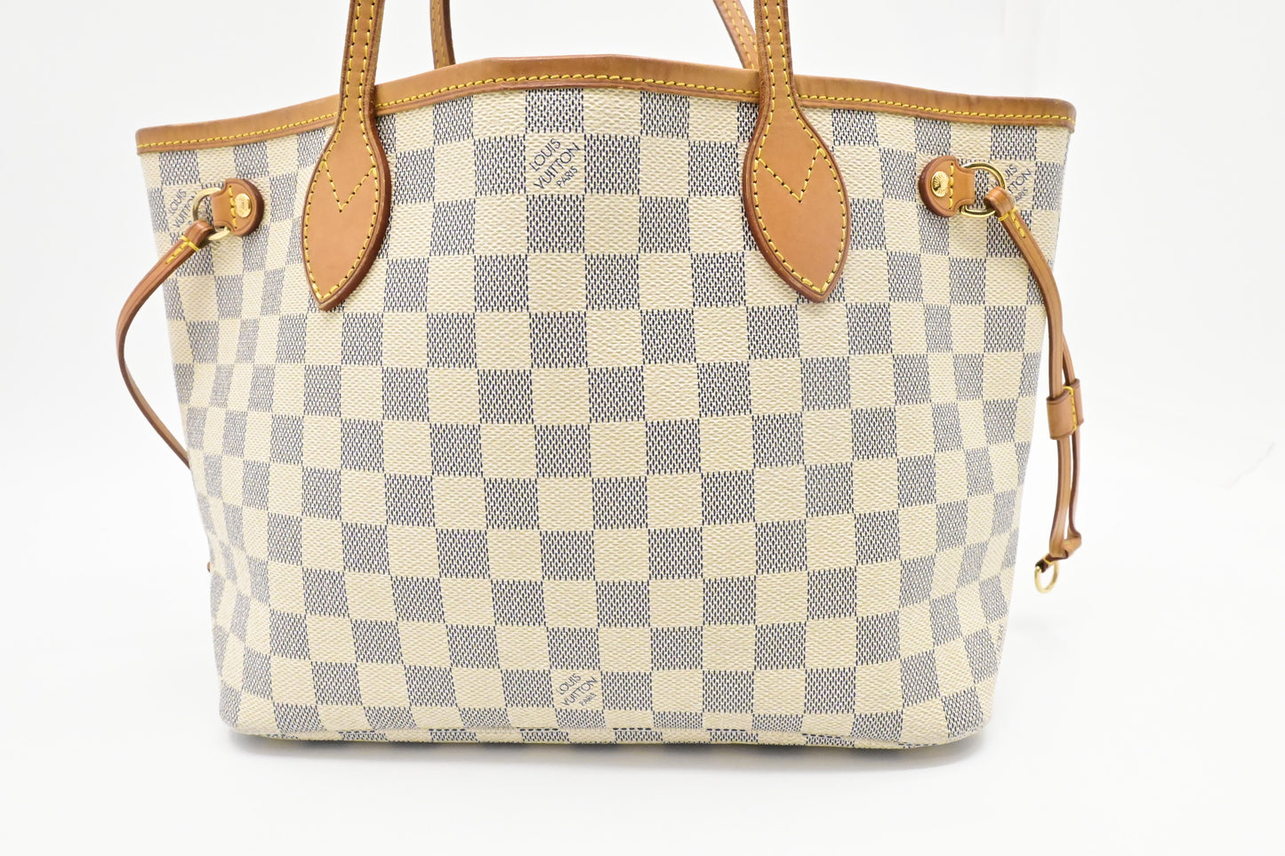 Louis Vuitton Neverfull PM in Damier Azur Canvas