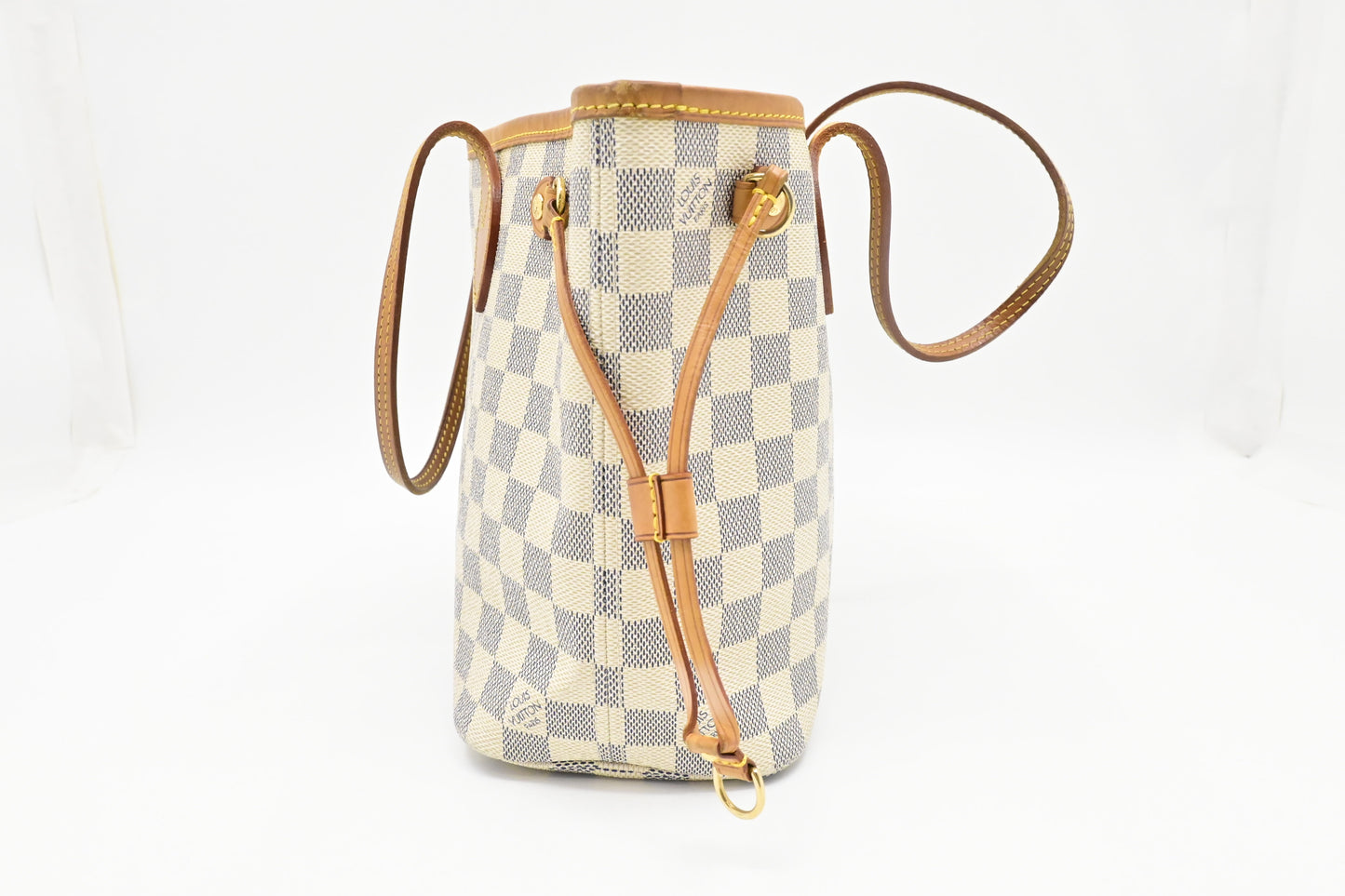 Louis Vuitton Neverfull PM in Damier Azur Canvas