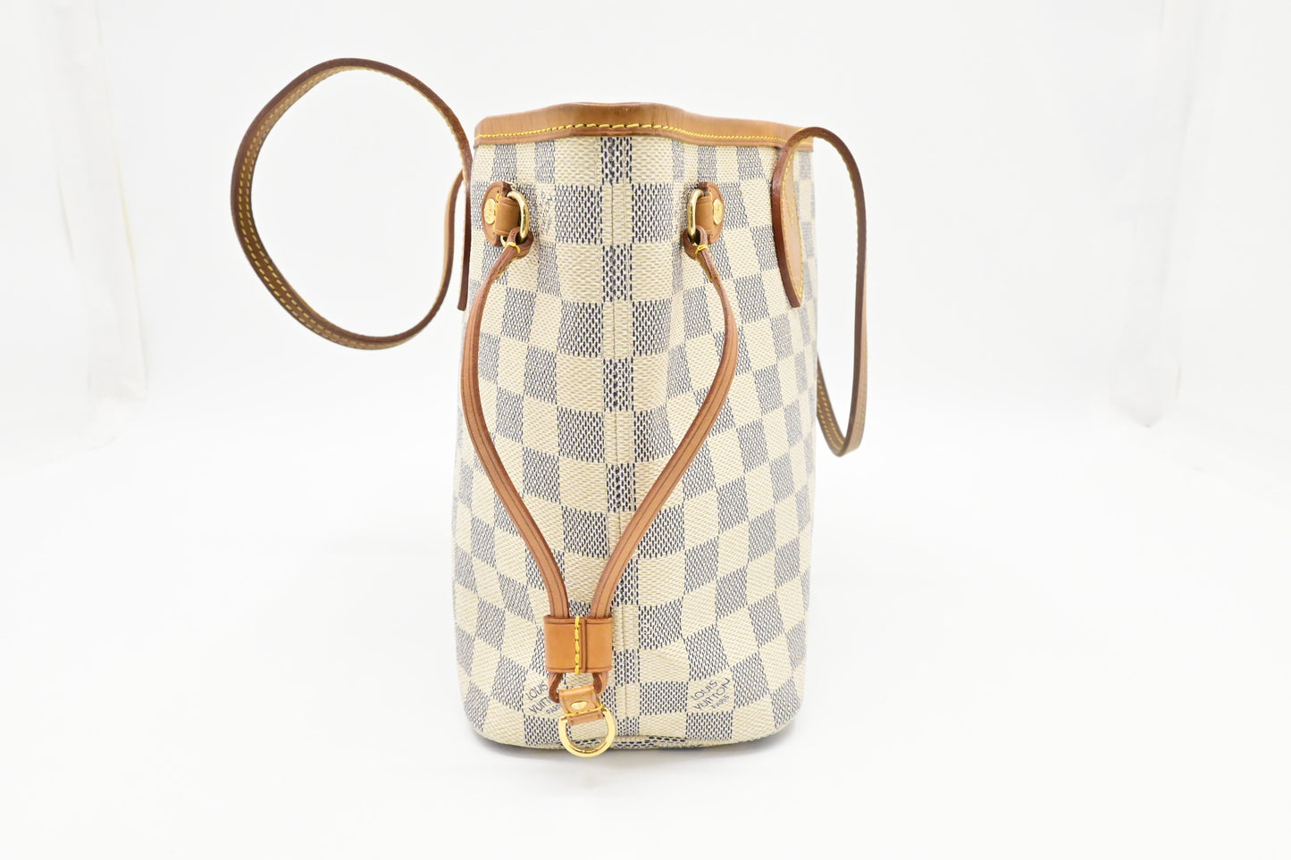 Louis Vuitton Neverfull PM in Damier Azur Canvas