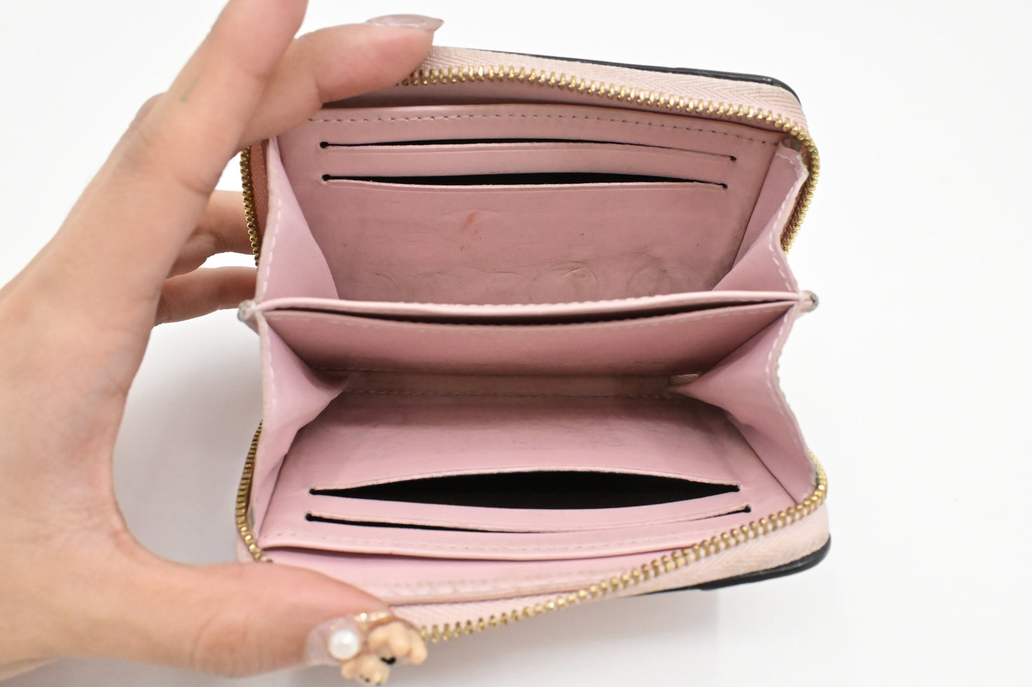 Louis Vuitton Coin Case in Pink Vernis Leather