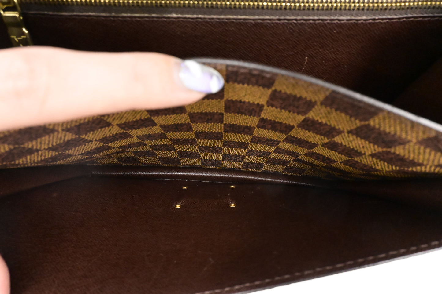 Louis Vuitton Monceau in Damier Ebene Canvas