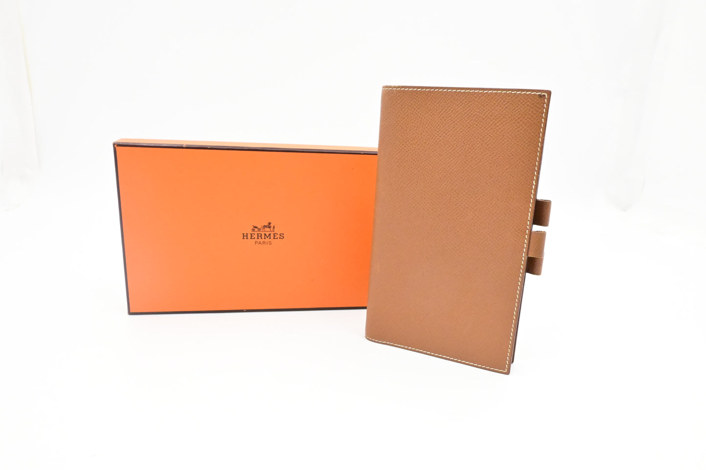 Hermes Vision Agenda in Brown Leather