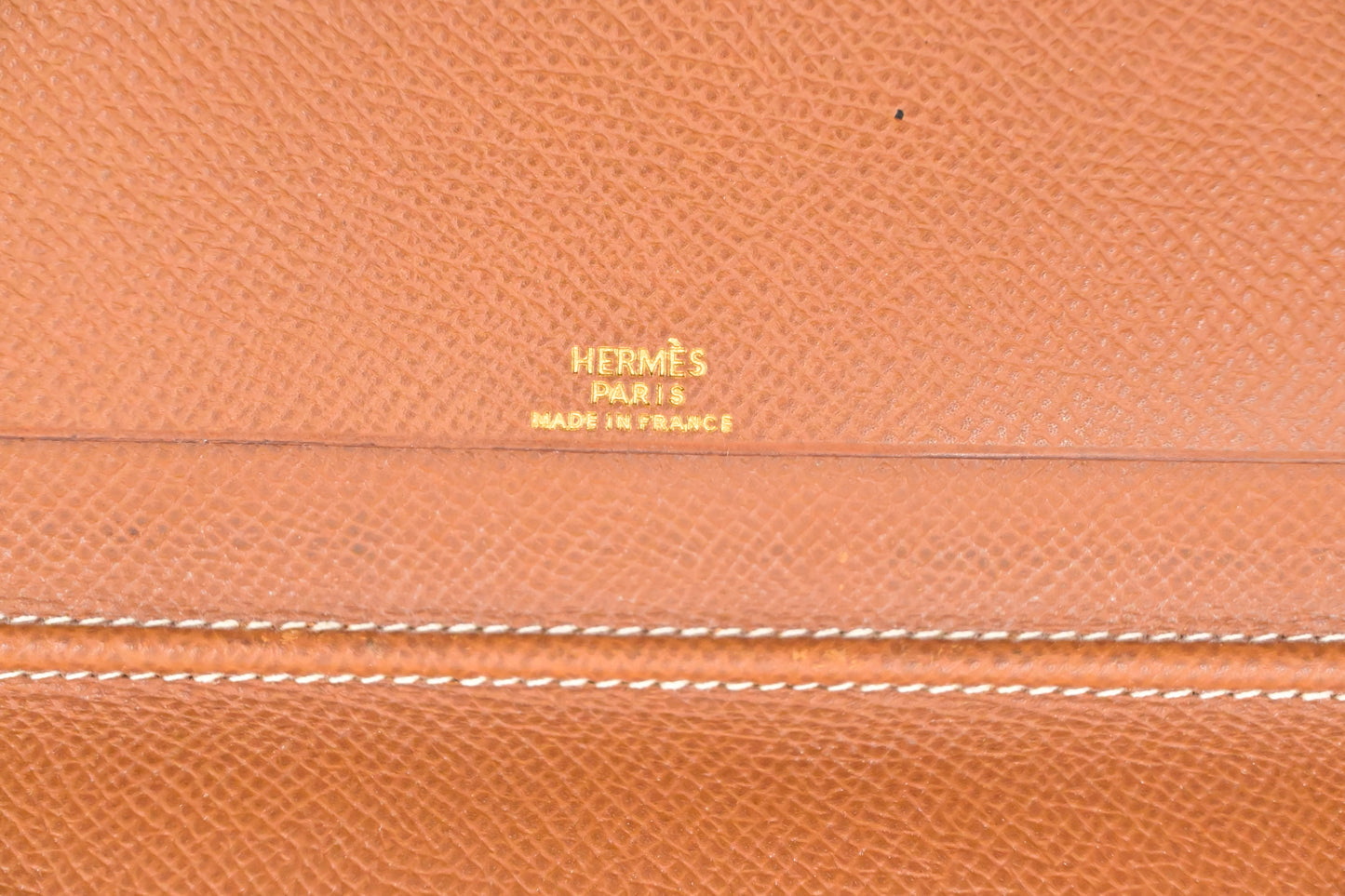 Hermes Vision Agenda in Brown Leather