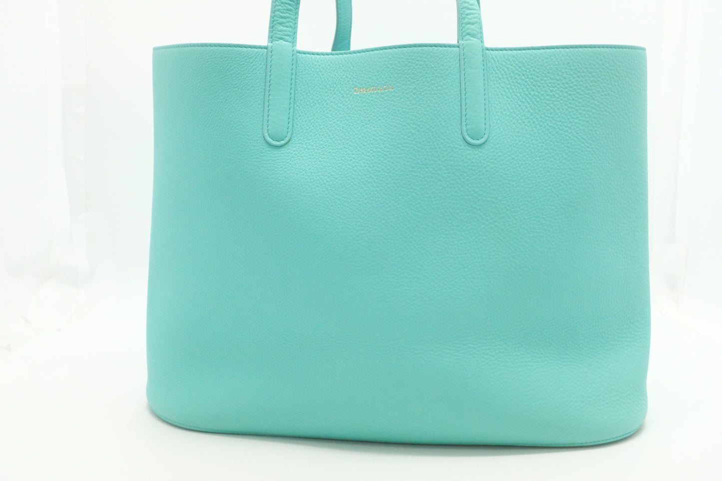 Tiffany & Co. Tote in Tiffany Blue Leather