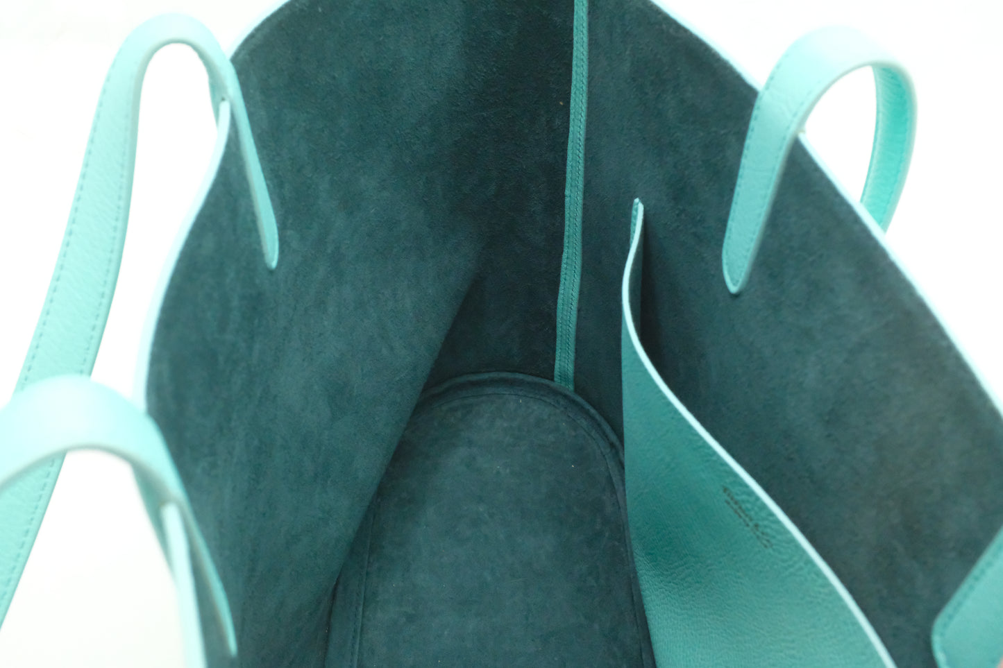 Tiffany & Co. Tote in Tiffany Blue Leather