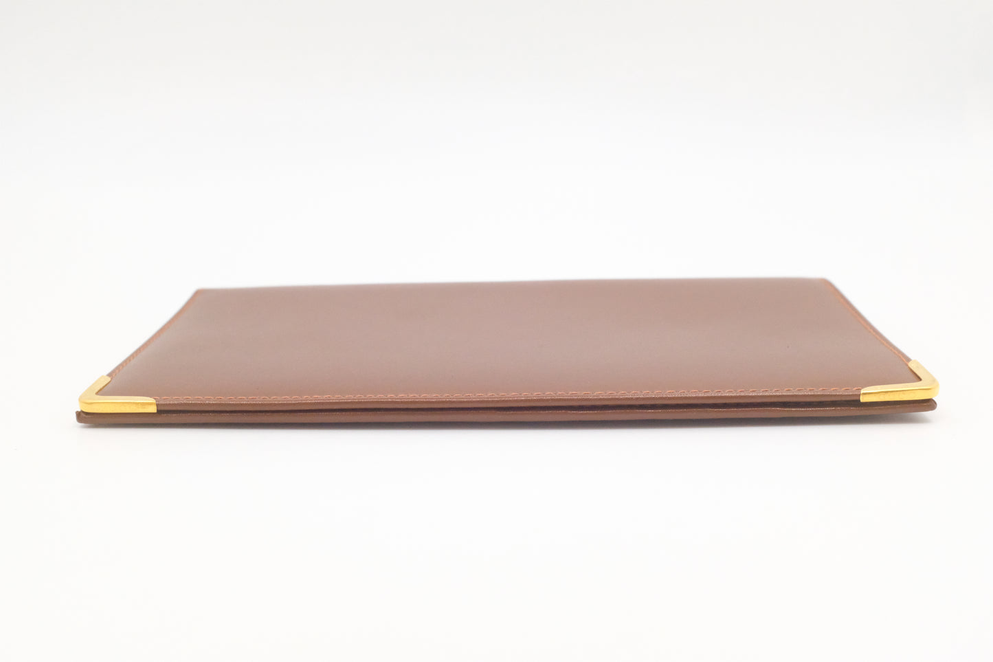 Gucci Bifold Long Wallet in Brown Leather