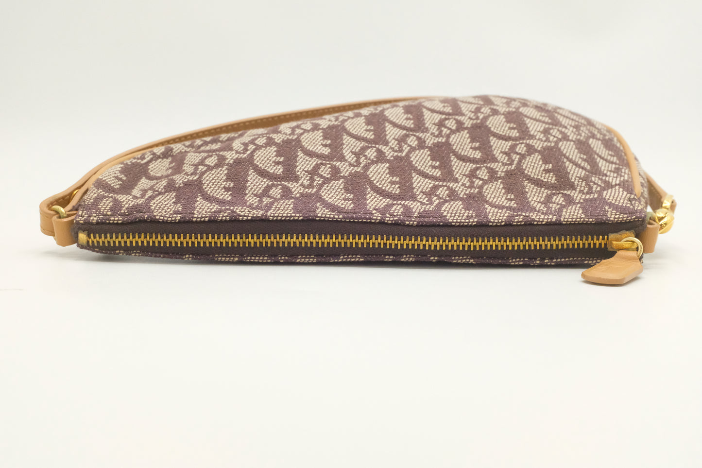 Dior Saddle Pouch in Brown Oblique Canvas