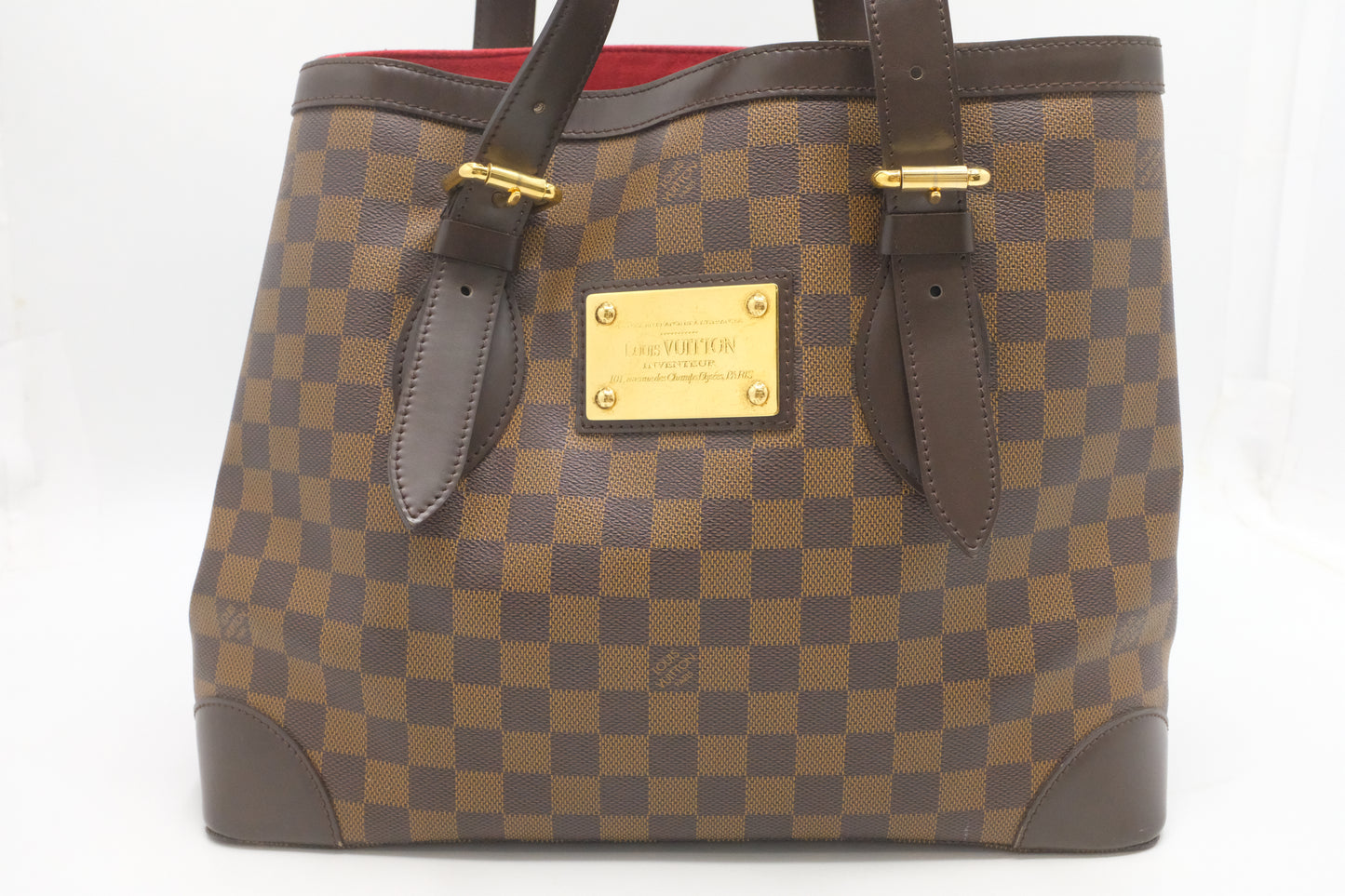 Louis Vuitton Hampstead GM in Damier Ebene Canvas