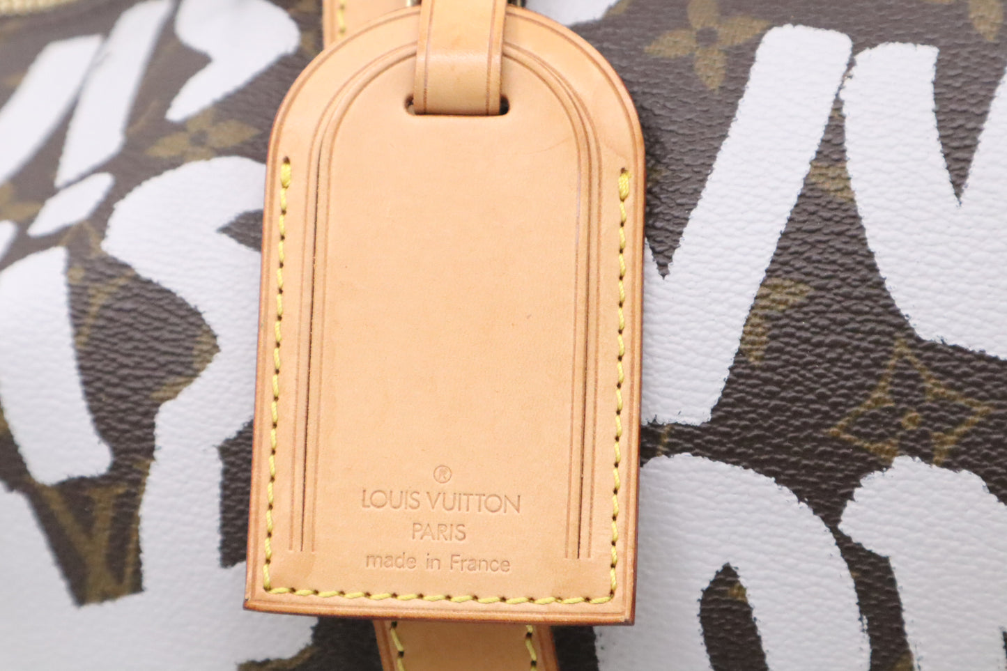 Louis Vuitton x Stephen Sprouse Keepall 50 in White Graffiti Monogram Canvas