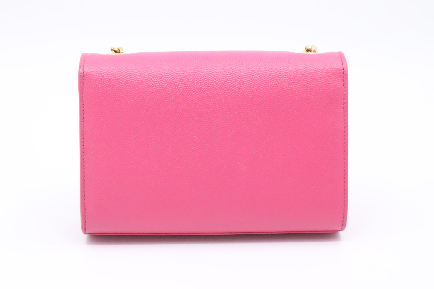 YSL Saint Laurent Kate Chain Crossbody Bag in Pink Leather