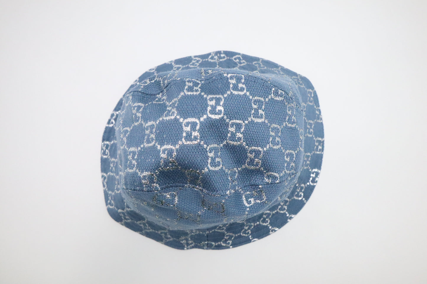 Gucci Bucket Hat in Blue GG Canvas