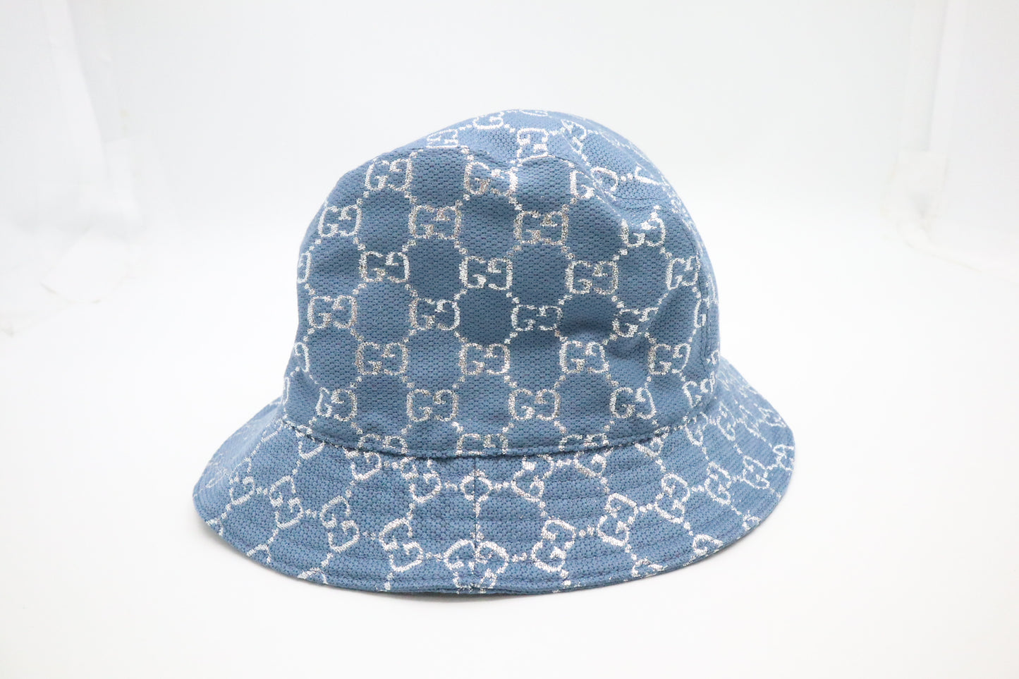 Gucci Bucket Hat in Blue GG Canvas