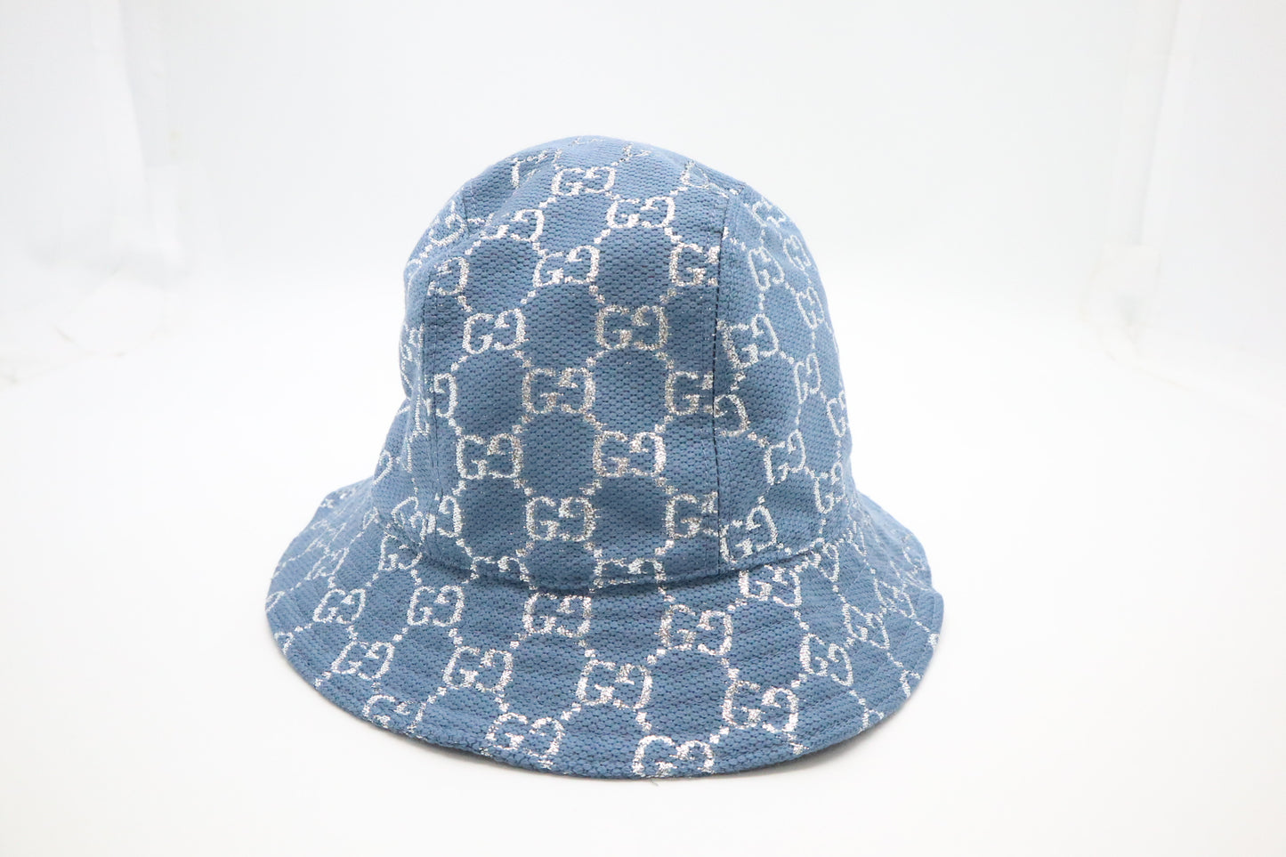 Gucci Bucket Hat in Blue GG Canvas