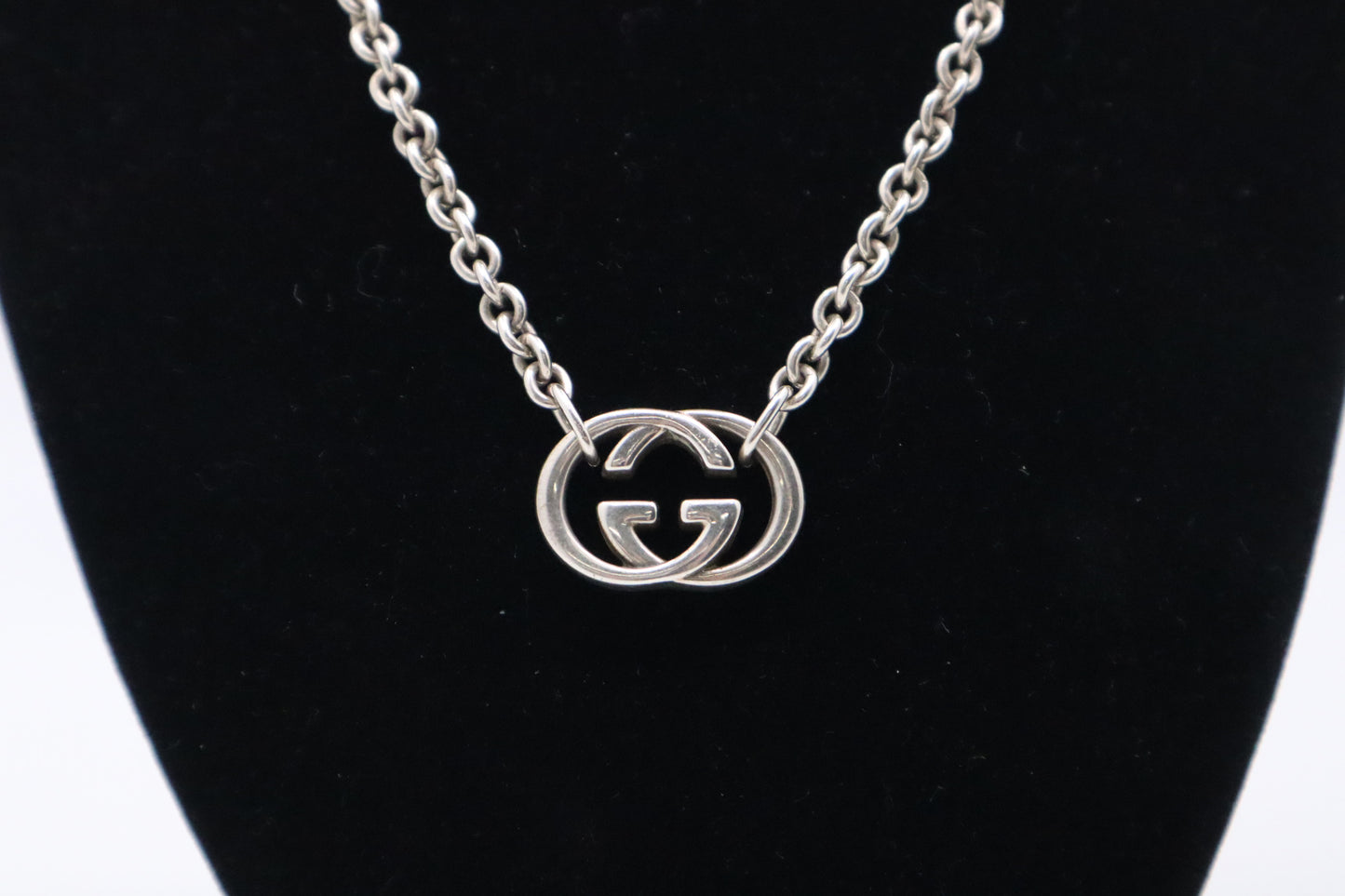 Gucci "GG" Necklace in Sterling Silver